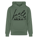 KNÜLLE - Unisex Bio-Hoodie - Tanngrün