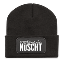 Berliner Spruch-NETT KANN ICK OOCH-Beanie - Dunkelgrau
