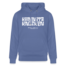 Berliner Schnauze - KANNSTE KNICKEN-Unisex Bio-Hoodie - Blau