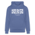 Berliner Schnauze - KANNSTE KNICKEN-Unisex Bio-Hoodie - Blau