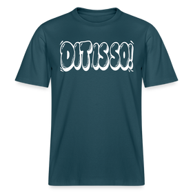 Berlin Shirt-DIT IS SO!-RELAXED FIT Unisex Organic T-Shirt - Dunkles Petrol