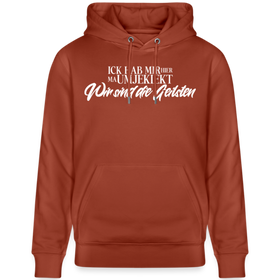 Wir sind die Geilsten-Unisex Bio-Hoodie II - Terrakotta