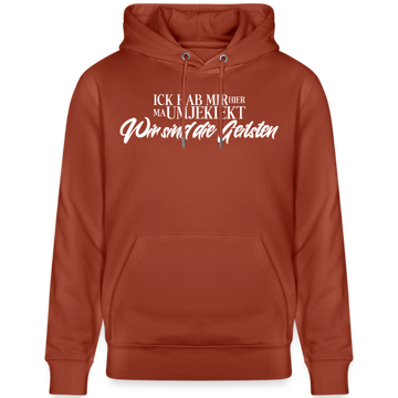 Wir sind die Geilsten-Unisex Bio-Hoodie II - Terrakotta