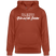 Wir sind die Geilsten-Unisex Bio-Hoodie II - Terrakotta