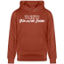 Wir sind die Geilsten-Unisex Bio-Hoodie II - Terrakotta