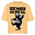 ICK MACH WAT ICK WILL-Frauen Boxy Bio-T-Shirt II - Mispel