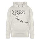 Weihnachten in Berlin 25-JIBT NÜSCHT-Unisex Bio-Hoodie II - Beige meliert