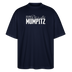 MUMPITZ-Oversized Unisex Bio T-Shirt-dunkel - Navy
