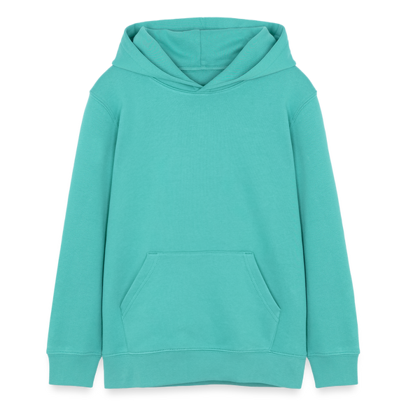 Berlin Souvenir-Teenager Bio-Hoodie-BERLIN ICK LIEBE DIR - Poolblau
