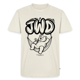 JWD-Berlin-Männer Premium T-Shirt - Naturweiß