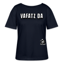 VAFATZ DA-Rundhals Frauen Bio-T-Shirt - Navy