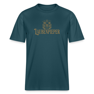 LAUBENPIEPER-Relaxed Fit Unisex Bio-T-Shirt - Dunkles Petrol