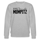MUMPITZ-Unisex Bio-Sweatshirt - Grau meliert