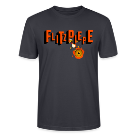 FLITZPIEPE - Unisex T-Shirt BIO - Dunkles Graublau