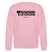 Berliner Begrüssung-TACHCHEN IHR FLITZPIEPEN-Unisex Bio-Sweatshirt - Hellrosa
