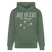 JIBT NÜSCHT zu Weihnachten in Berlin-Unisex Bio-Hoodie - Tanngrün