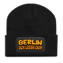 BERLIN ICK LIEBE DIR-Beanie - Schwarz
