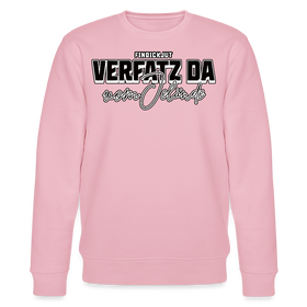 VERFATZ DA VOM JELÄNDE-Unisex Bio-Sweatshirt - Hellrosa