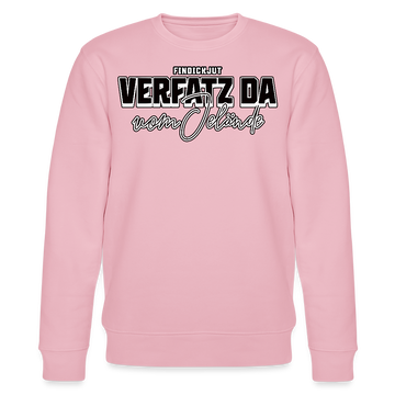 VERFATZ DA VOM JELÄNDE-Unisex Bio-Sweatshirt - Hellrosa