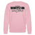 VERFATZ DA VOM JELÄNDE-Unisex Bio-Sweatshirt - Hellrosa