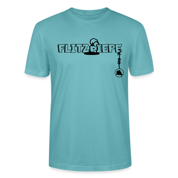 EINE FLITZPIEPE - Unisex Bio T-Shirt - Pastelltürkis