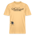 NACHTIGALL ICK HÖR DIR TRAPSEN-Relaxed Fit Unisex Bio-T-Shirt - Hellgelb