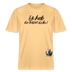 ICK HAB DIE FAXEN DICKE!-Relaxed Fit Unisex Bio-T-Shirt - Hellgelb