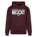 NETT KANN ICK OOCH-Unisex Bio-Hoodie - Maroon