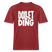 DOLLET DING- RELAXED FIT Unisex Organic T-Shirt - Erdrot
