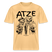 ATZE-beste Freunde-RELAXED FIT Unisex Organic T-Shirt - Hellgelb