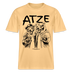 ATZE-beste Freunde-RELAXED FIT Unisex Organic T-Shirt - Hellgelb