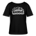DIT IS KNORKE-Rundhals Frauen Bio-T-Shirt - Schwarz