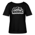 DIT IS KNORKE-Rundhals Frauen Bio-T-Shirt - Schwarz