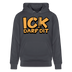 ICK DARF DIT - Bio-Hoodie - Indigoblau