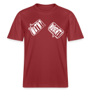 WATN? NÜSCHT!-Relaxed Fit Unisex Bio-T-Shirt - Erdrot
