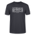 Berliner Spruch-ICK WUNDER MIR-Unisex T-Shirt BIO - Dunkles Graublau