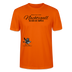 NACHTIGALL ICK HÖR DIR TRAPSEN-Unisex T-Shirt BIO - Tieforange