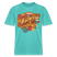 BERLINER RETRO-NÜSCHT MUSS ICK-Relaxed Fit Unisex Bio-T-Shirt - Poolblau