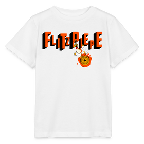 FLITZPIEPE - Kinder T-Shirt BIO - Weiß