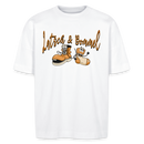 LATSCH UND BOMMEL - Unisex Oversize Bio-T-Shirt - Weiß