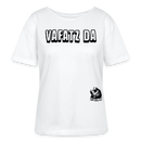 VAFATZ DA-Rundhals Frauen Bio-T-Shirt - Weiß