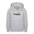 DIE FLITZPIEPE - Teenager Hoodie - Hellgrau meliert