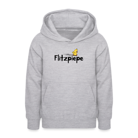 DIE FLITZPIEPE - Teenager Hoodie - Hellgrau meliert