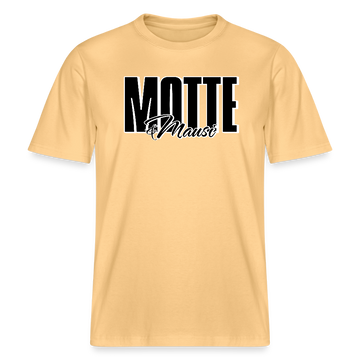 MOTTE UND MAUSI-Relaxed Fit Unisex Bio-T-Shirt - Hellgelb