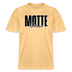 MOTTE UND MAUSI-Relaxed Fit Unisex Bio-T-Shirt - Hellgelb