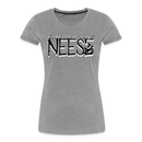 NEESE-Frauen Premium Bio T-Shirt - Grau meliert