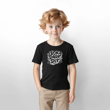 ICK DARF DIT-Kinder T-Shirt für Berliner Gören - Schwarz