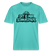 Berliner Bär-DIT IS MIR SCHNURZPIEPE-RELAXED FIT Unisex bio T-Shirt - Poolblau