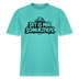 Berliner Bär-DIT IS MIR SCHNURZPIEPE-RELAXED FIT Unisex bio T-Shirt - Poolblau
