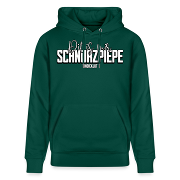 SCHNURZPIEPE-Unisex Bio-Hoodie - Forest
